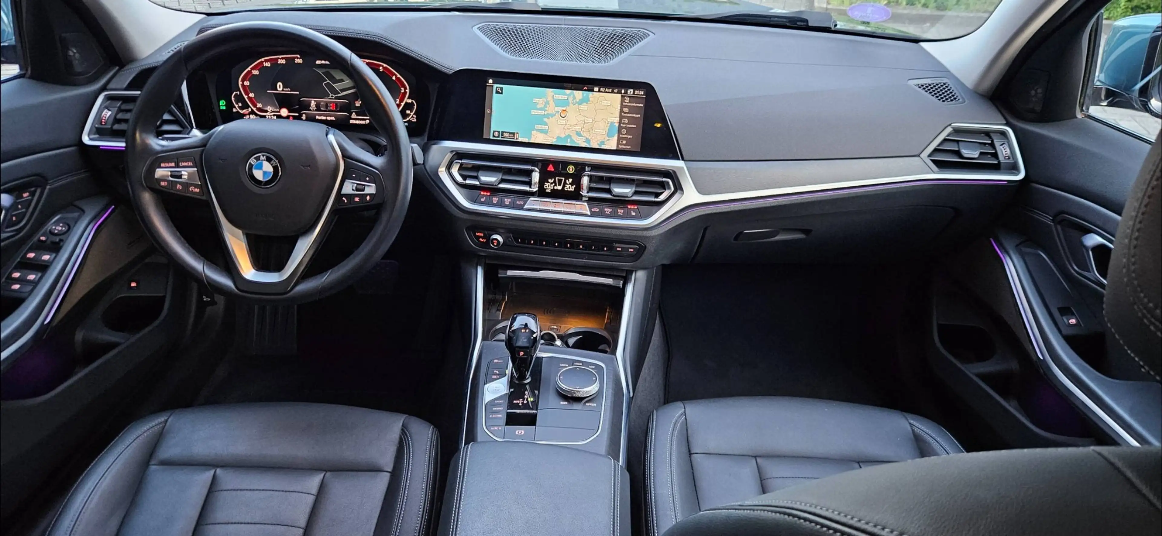 BMW 330 e  LUXURY LINE  EXCLUSIEIF BLEU RIDGE METTALIC/FULL OPTION IN NIEUWSTAAT — photo 11