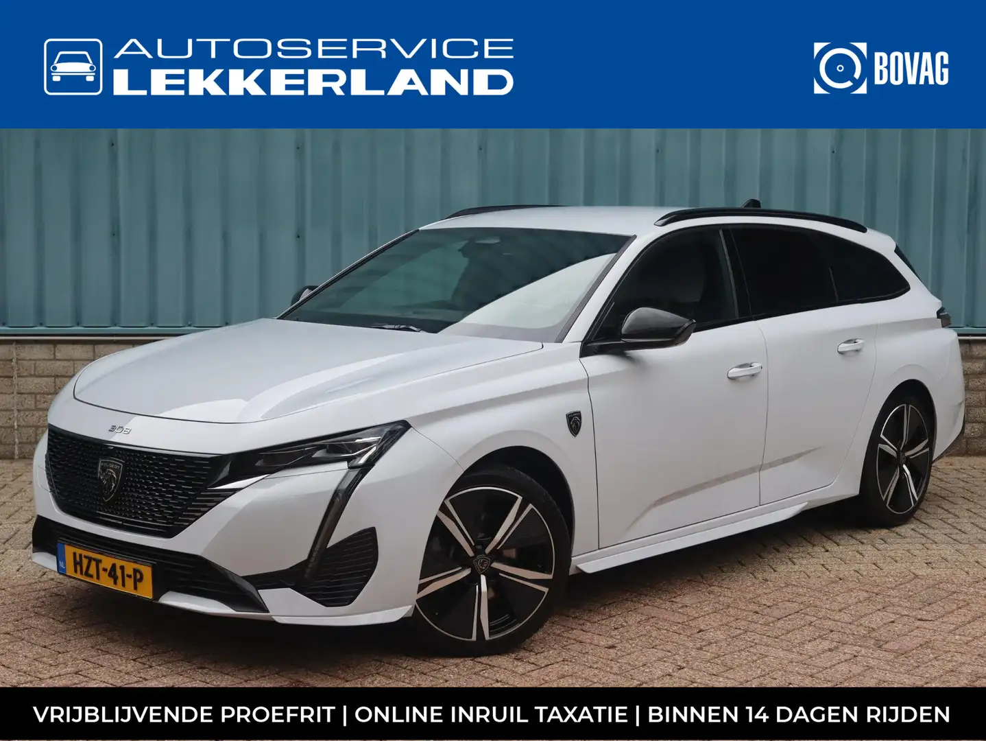 Peugeot 308 SW GT 1.2 Turbo 130pk EAT8 AUTOMAAT | NAVI | CAMER Blanc - 1