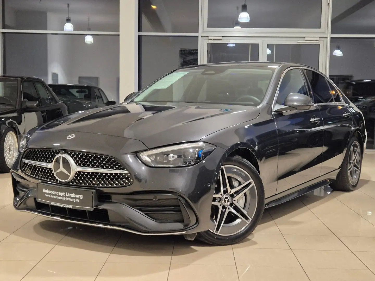Mercedes-Benz C 220 d,AMG Line,Digital Light,Memory,360 CAM, Gris - 1