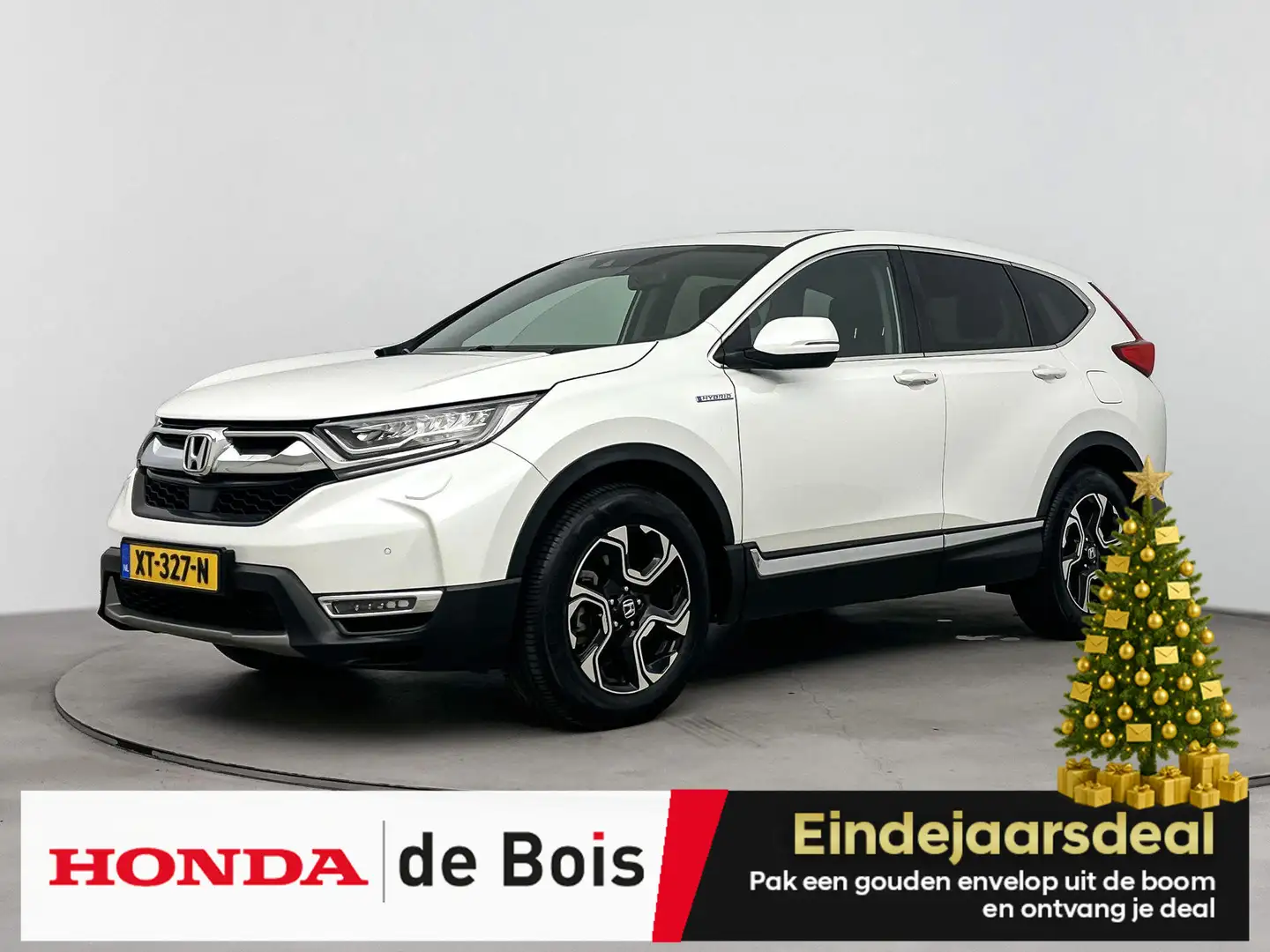 Honda CR-V 2.0 Hybrid AWD Executive | Nu 29399,- !! | Leder | Wit - 1