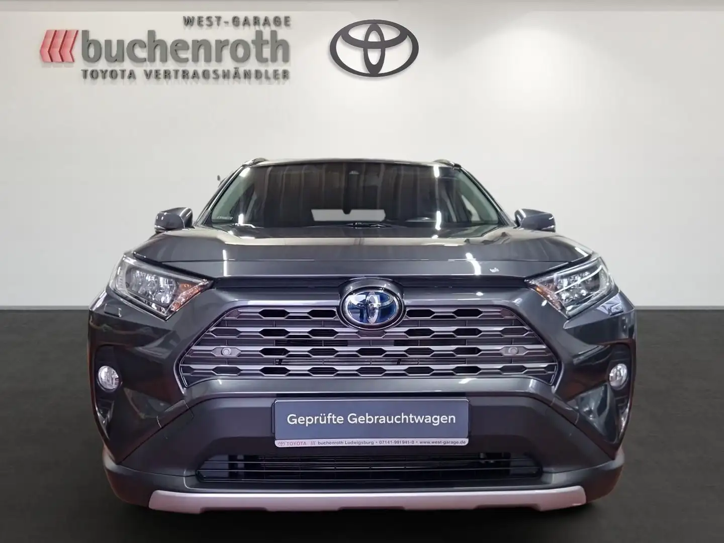 Toyota RAV 4 Hybrid 4x4 Team Deutschland+TechnikPaket+N Gris - 2