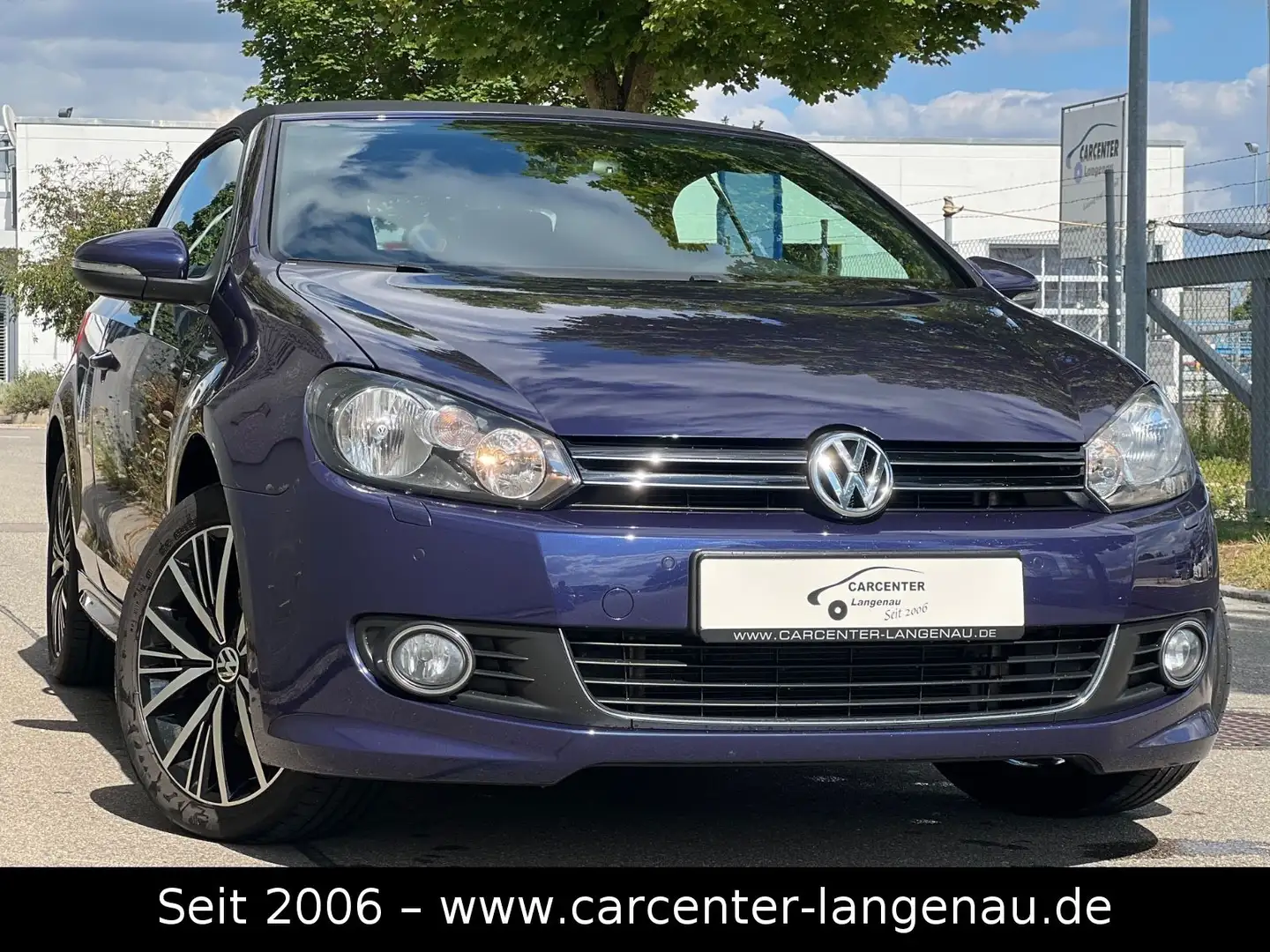Volkswagen Golf VI 2.0 TDI Cabriolet Allstar BMT Blau - 1