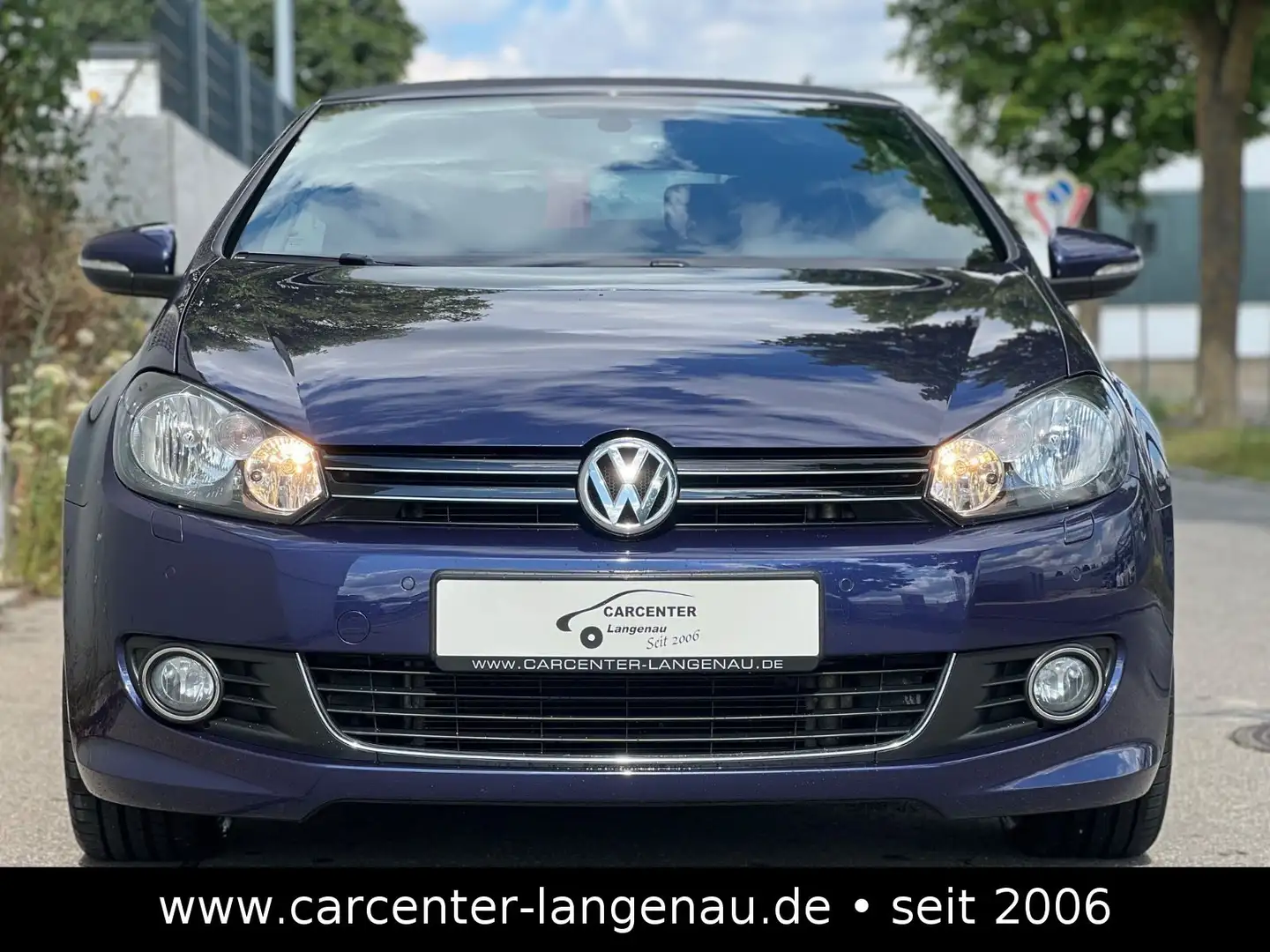 Volkswagen Golf VI 2.0 TDI Cabriolet Allstar BMT Blau - 2