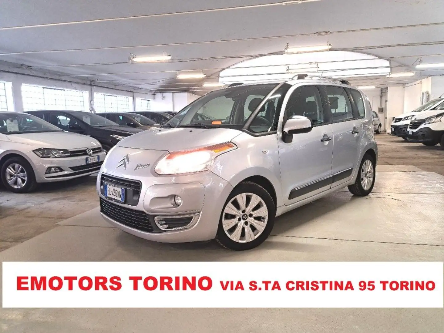 Citroen C3 Picasso 1.4 VTi 95 Exclusive Argento - 1