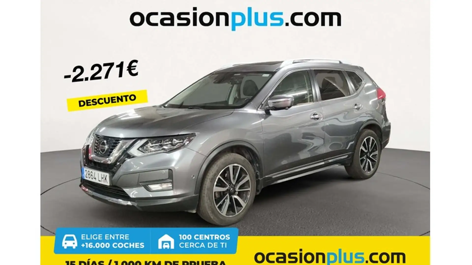 Nissan X-Trail 1.7 dCi Tekna 4x4-i 7 pl. Gris - 1