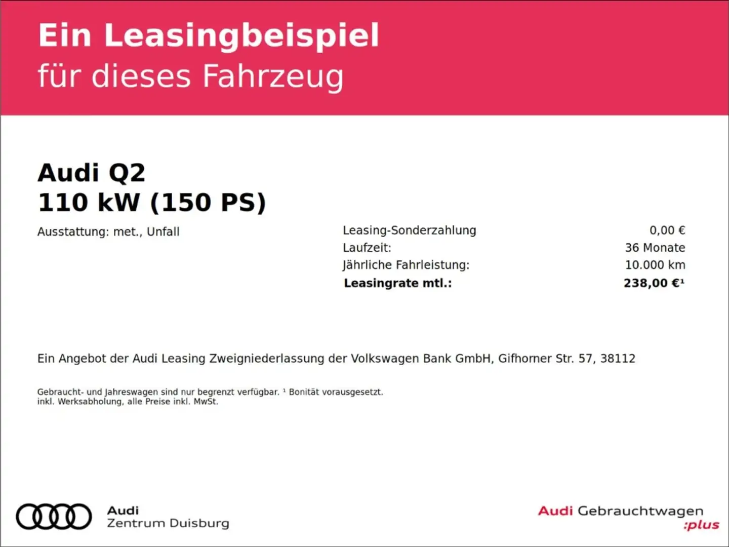 Audi Q2 35 TDI met. Rot - 2