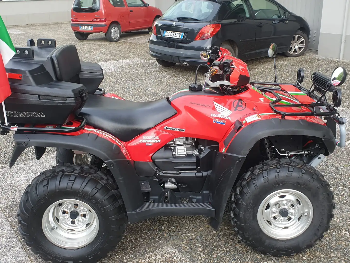 Honda TRX 500 Foreman Rubicon Rosso - 1