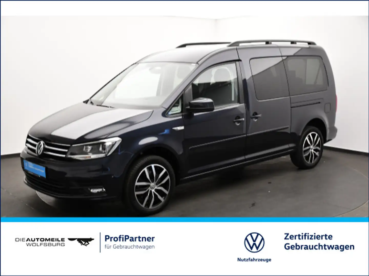 Volkswagen Caddy 1.4 TSI DSG Comfortline ACC/Rückkam/M Blau - 1