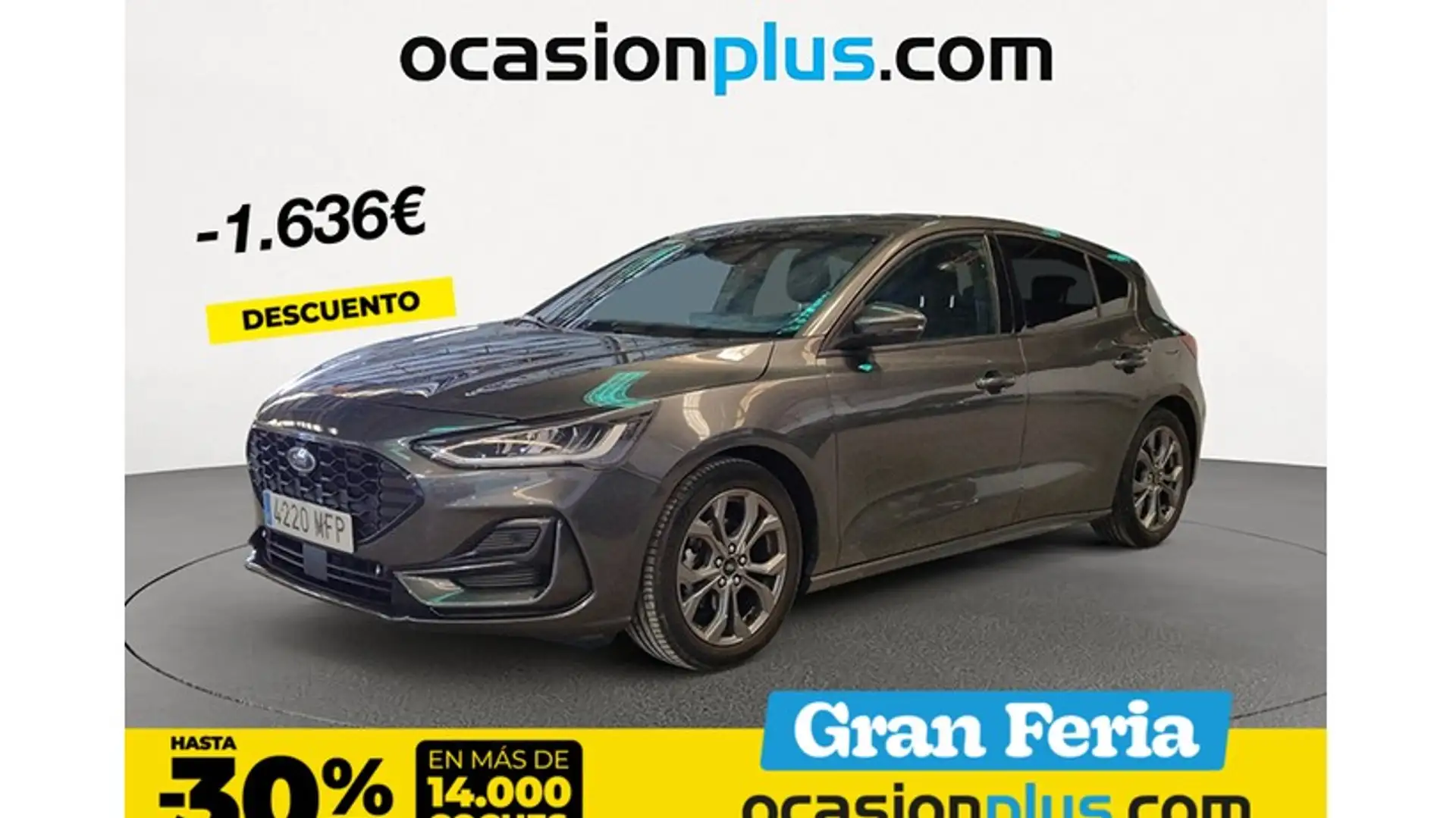 Ford Focus 1.0 Ecoboost MHEV ST-Line 155 Gris - 1