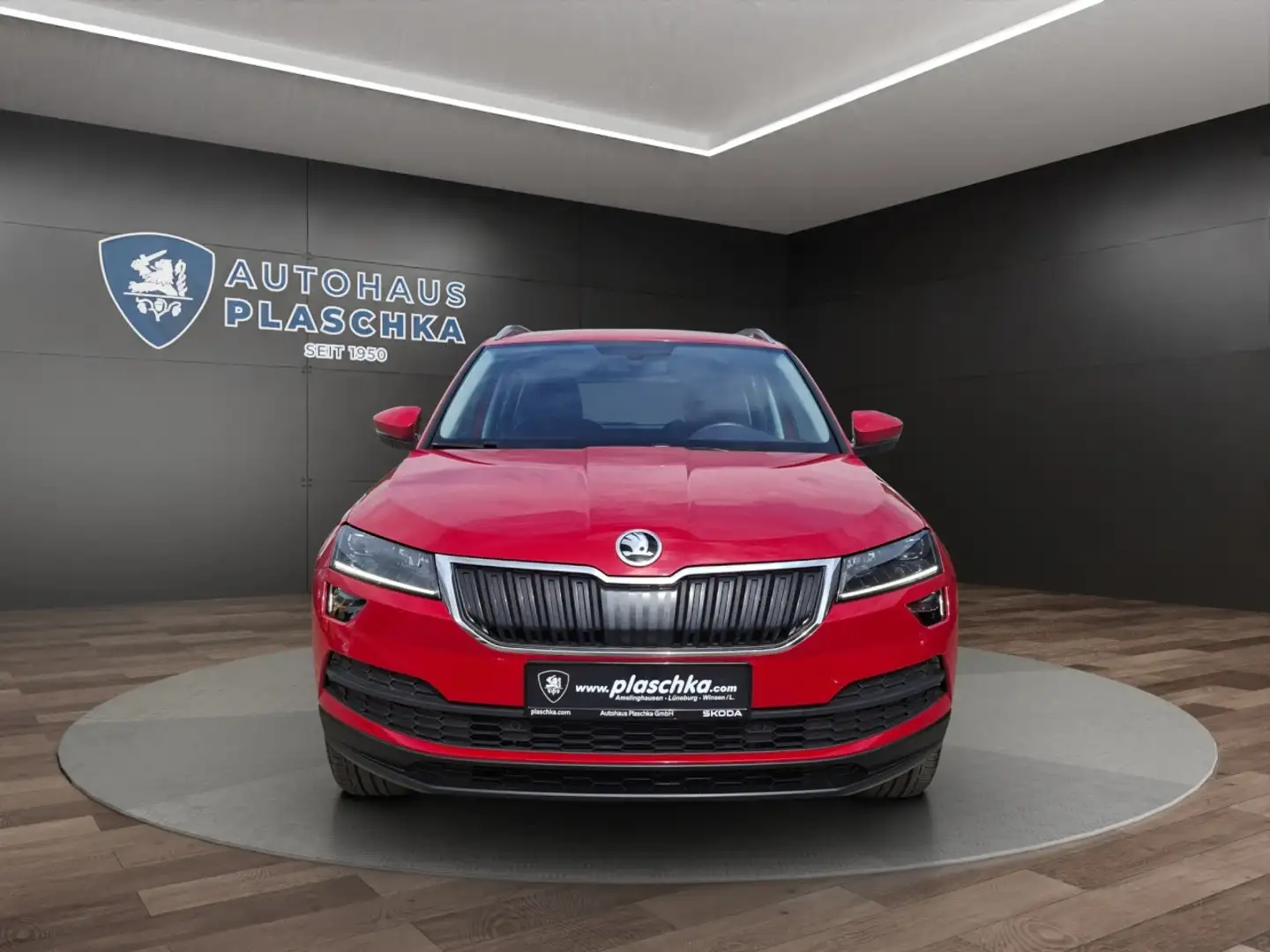 Skoda Karoq 2.0 TDI DSG Style 4x4 LED+NAVI+APP Klima Navi Rot - 2