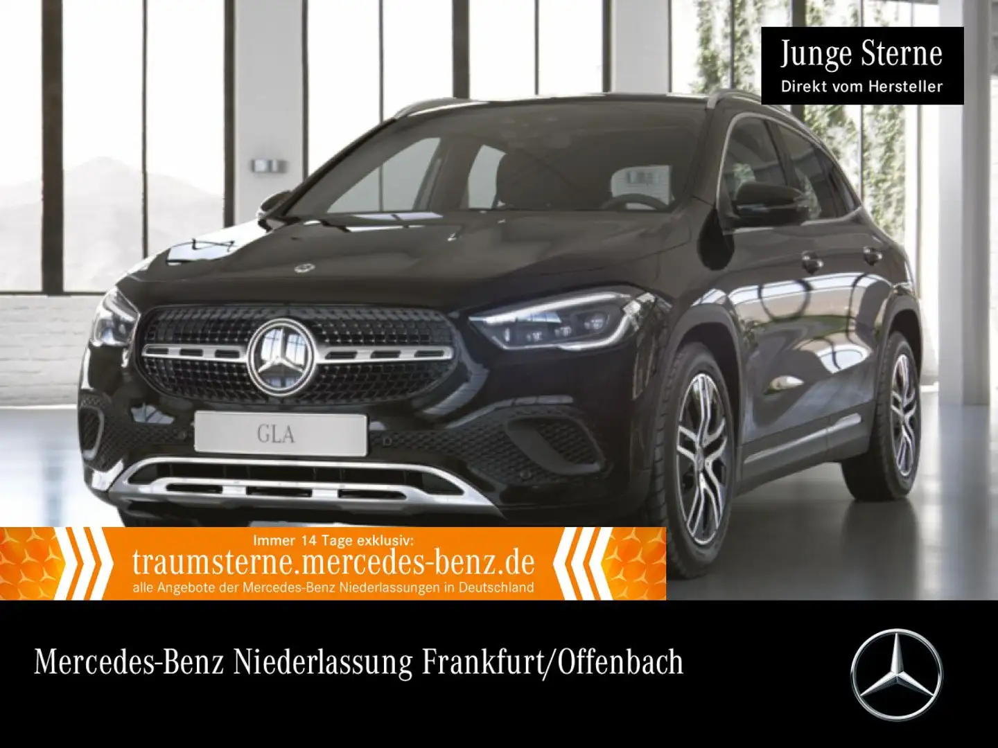 Mercedes-Benz GLA 250 e PROGRESSIVE+PANO+MULTIBEAM+KAMERA+HUD+8G Schwarz - 1