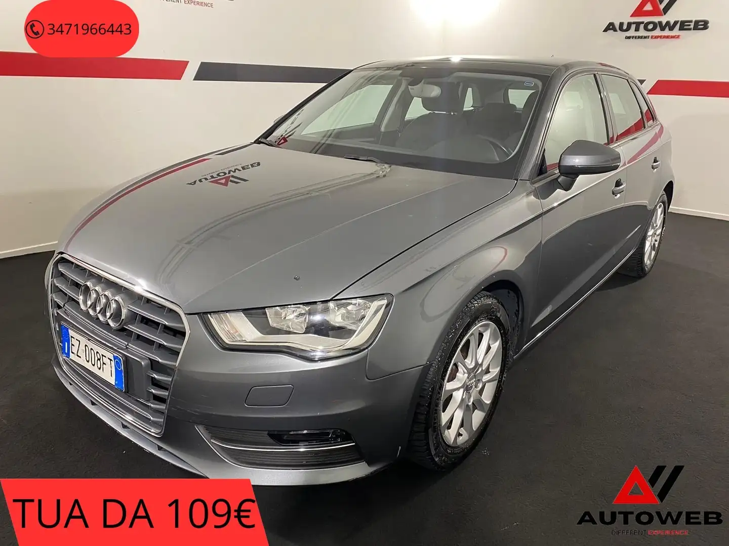 Audi A3 A3 1.6 TDI clean diesel Ambition Grigio - 1