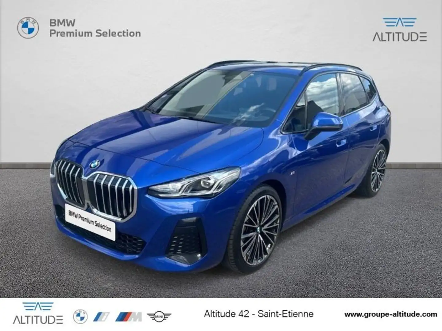 BMW 220 220i 170ch M Sport DKG7 Bleu - 1