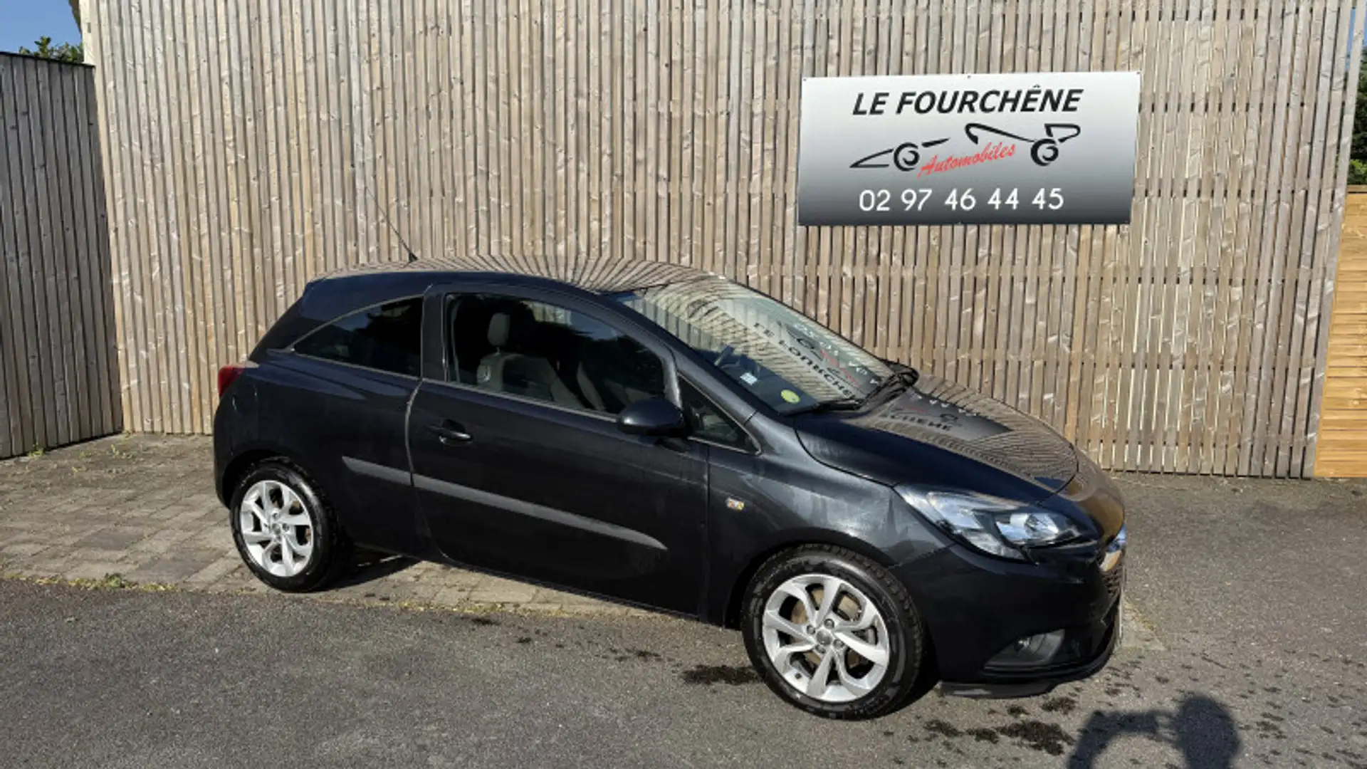 Opel Corsa 1.3 CDTI 75CH EDITION START/STOP 3P Noir - 2