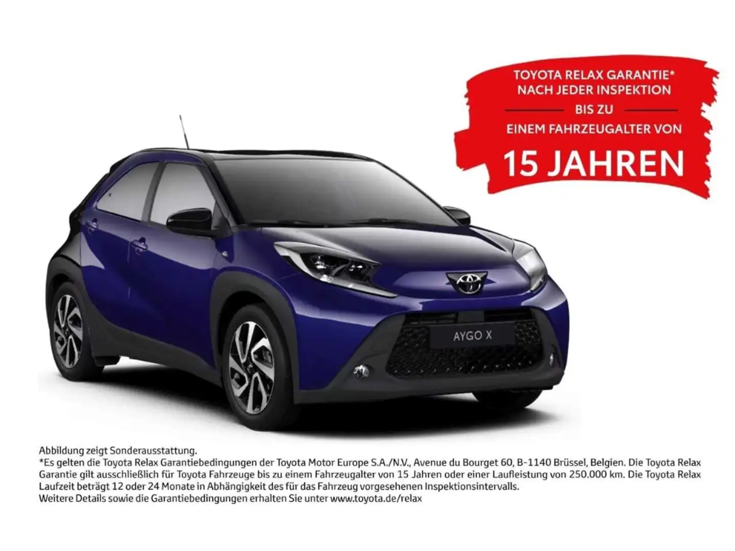 Toyota Aygo X 1.0 Teamplayer*Kamera*Car-Play* Bleu - 1