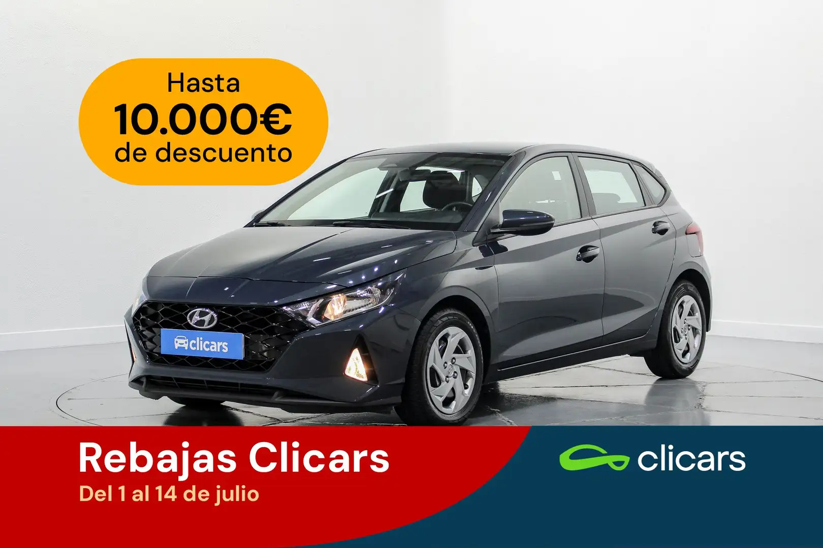 Hyundai i20 1.0 TGDI Klass 100 Azul - 1