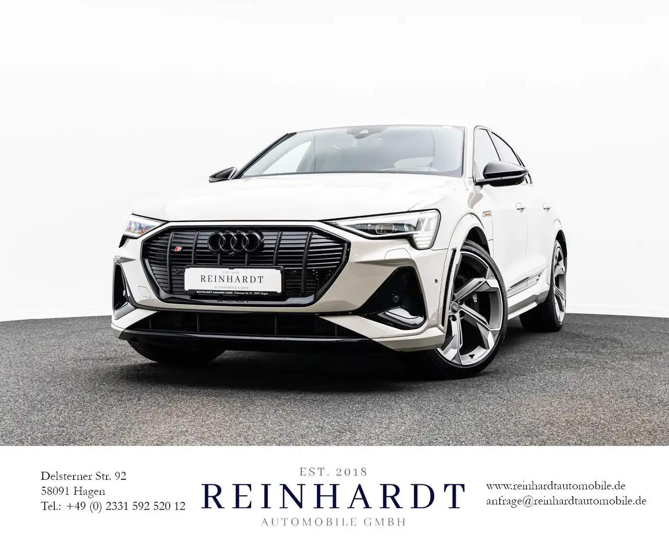 Audi e-tron SPORTBACK S BLACK 22/ACC/S-SITZE/HuD/PANO Beige - 1