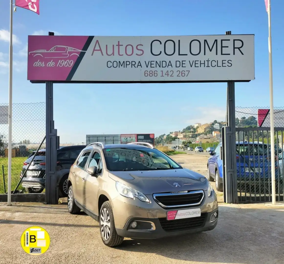 Peugeot 2008 1.6 e-HDI Active ETG6 Marrón - 1