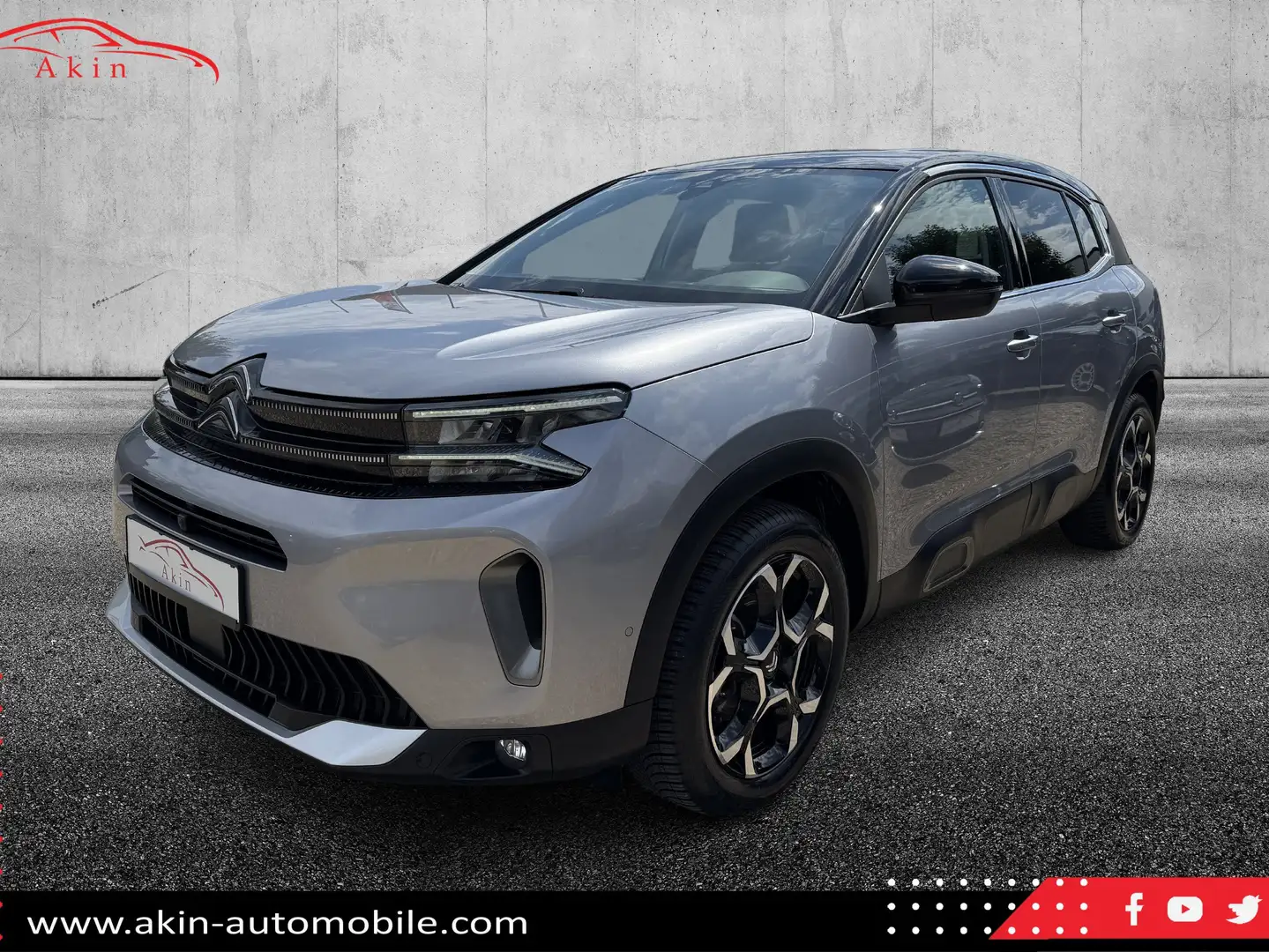 Citroen C5 Aircross Max Leder Navi LED Kamera Silber - 1