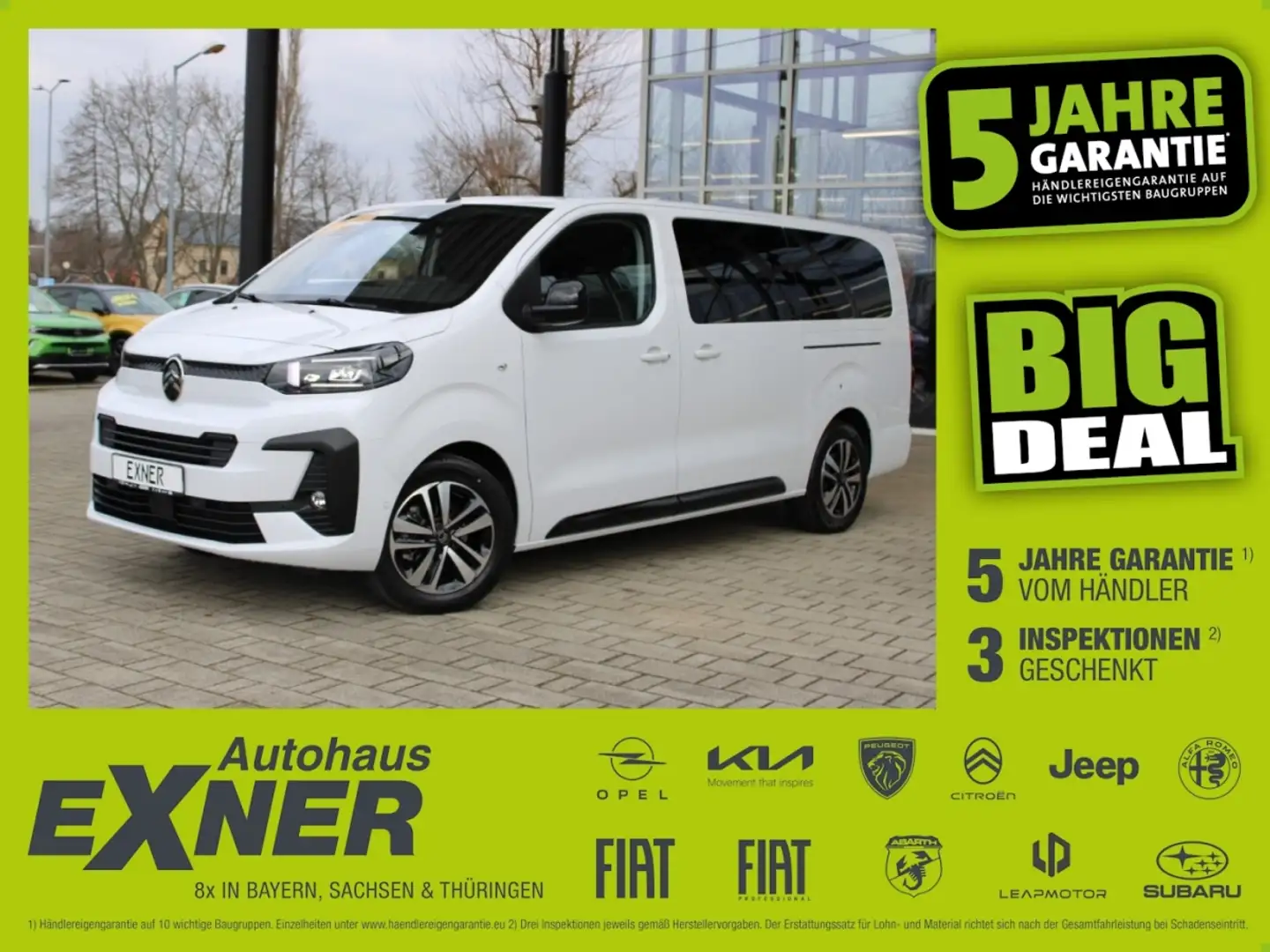 Citroen Spacetourer Plus XL S&S Navi, LED,  Kamera Alb - 1