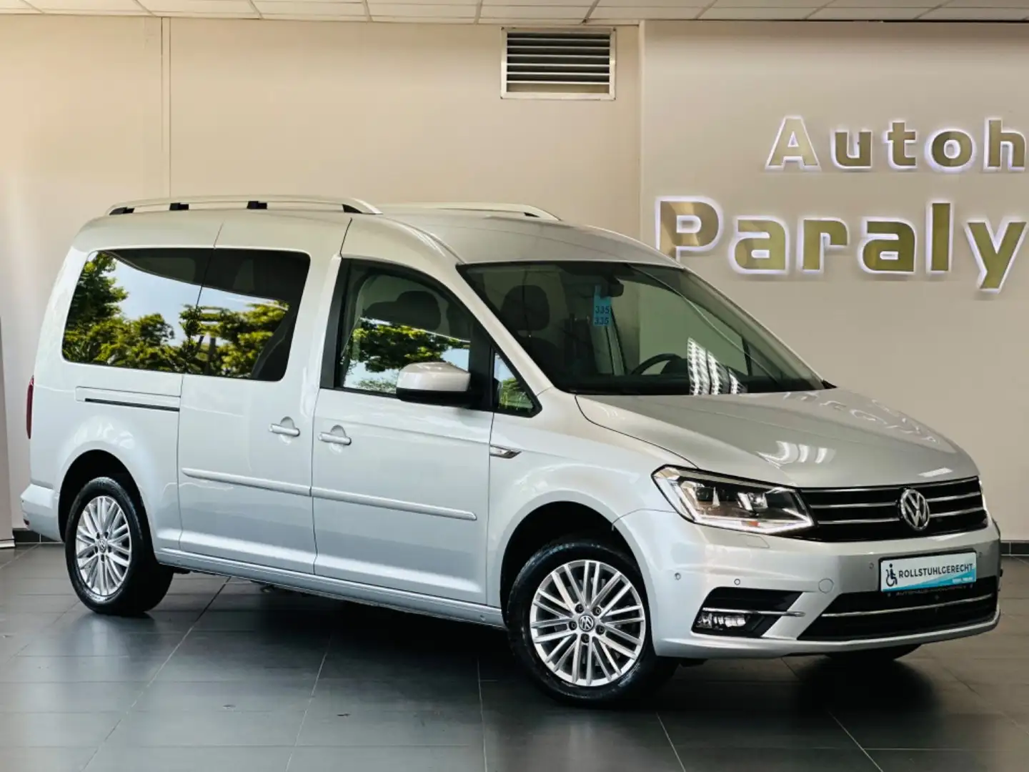 Volkswagen Caddy Maxi Rollstuhlgerecht-Rampe + E-Sitz Plateado - 2