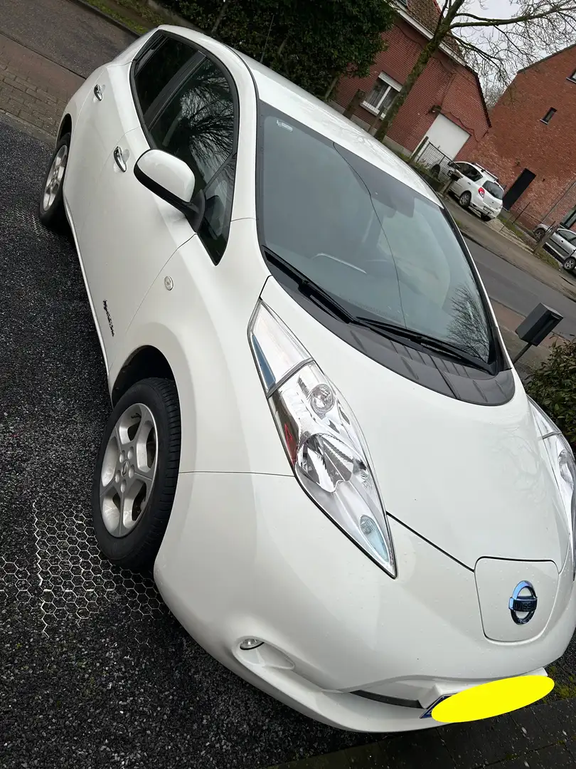Nissan Leaf 24 kWh Acenta Blanc - 2