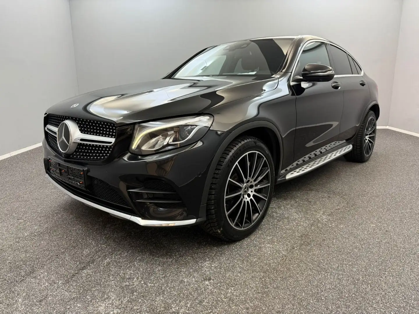 Mercedes-Benz GLC 350 d COUPE AMG-LINE*360*ACC*BURM*AIRM Schwarz - 1
