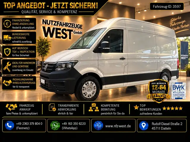 Volkswagen Crafter TDI*L2 H2*Hoch+Lang*Garantie*177Ps*