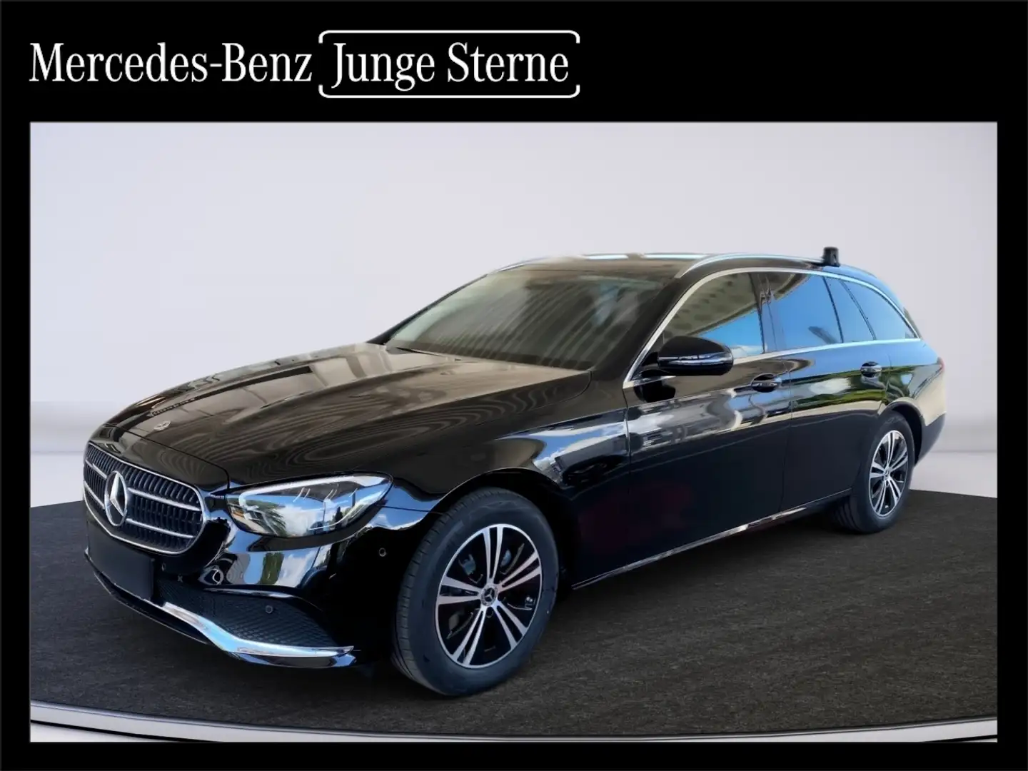 Mercedes-Benz E 200 d T SpurW LM Leder KAM PDC Navi KlimaA FLA Schwarz - 1