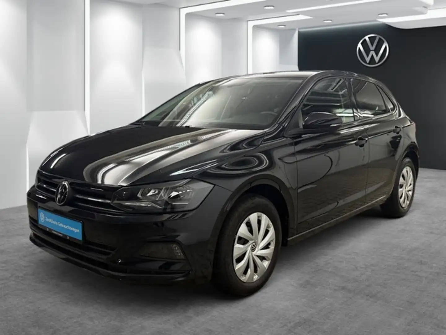 Volkswagen Polo VI 1.0 TSI Comfortline PDC SITZH NAVI Zwart - 2