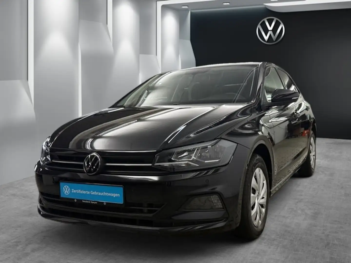 Volkswagen Polo VI 1.0 TSI Comfortline PDC SITZH NAVI Zwart - 1