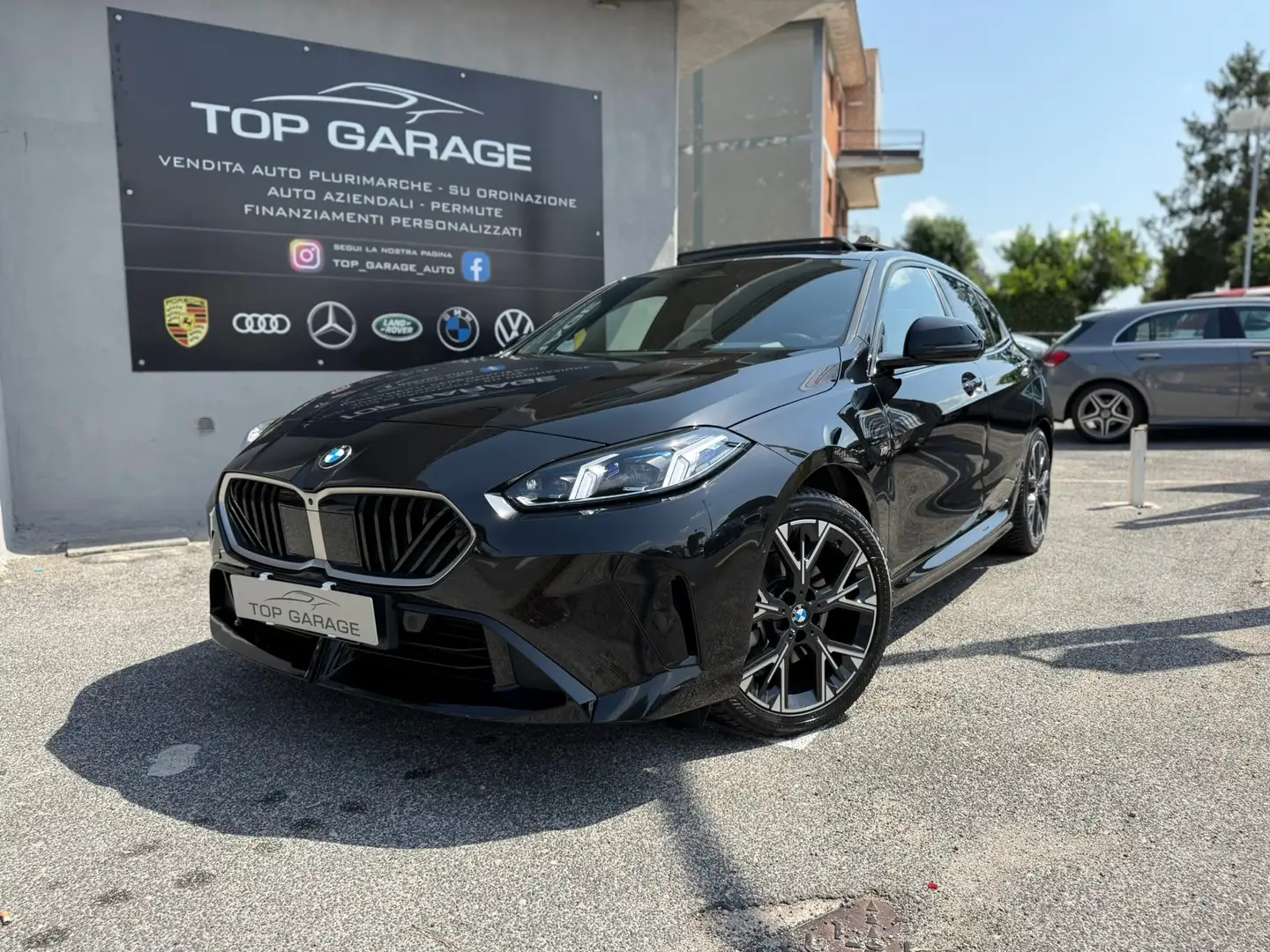 BMW 118 118d MSport auto *pronta consegna Noir - 1