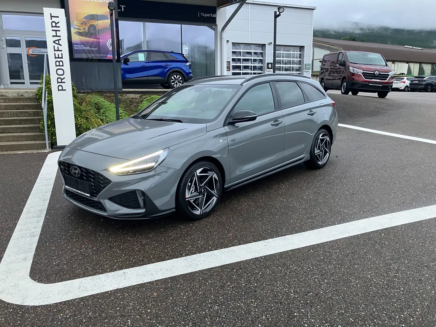 Hyundai i30 Kombi 1,5 TGDI 48V N-Line DCT Gris - 1