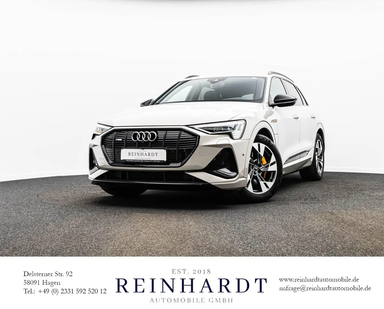 Audi e-tron 50 2x S LINE BLACK ACC/HuD/AHK/NACHT/360° Beige - 1