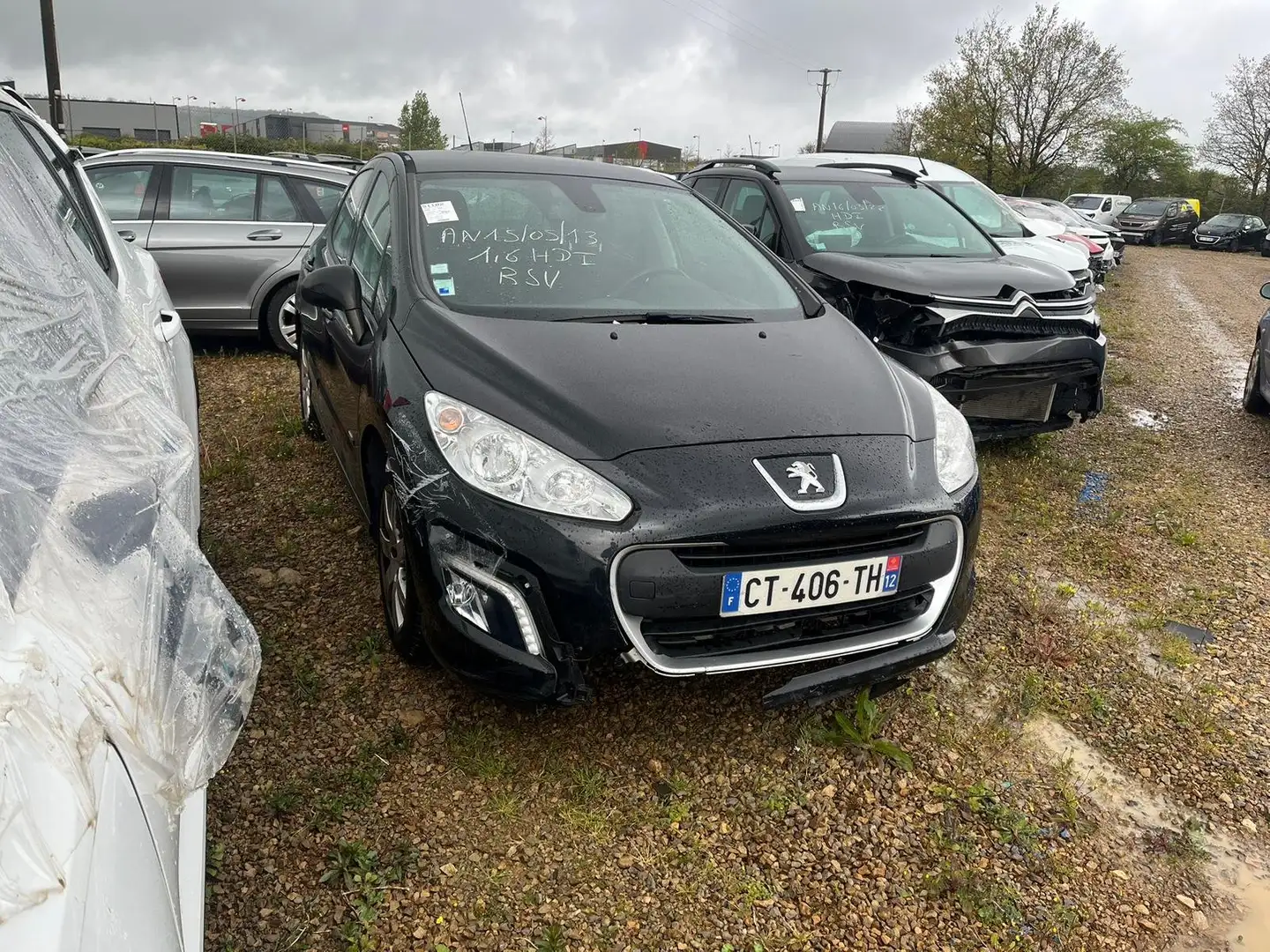 Peugeot 308 1.6 HDi 92 / CT406 Noir - 1