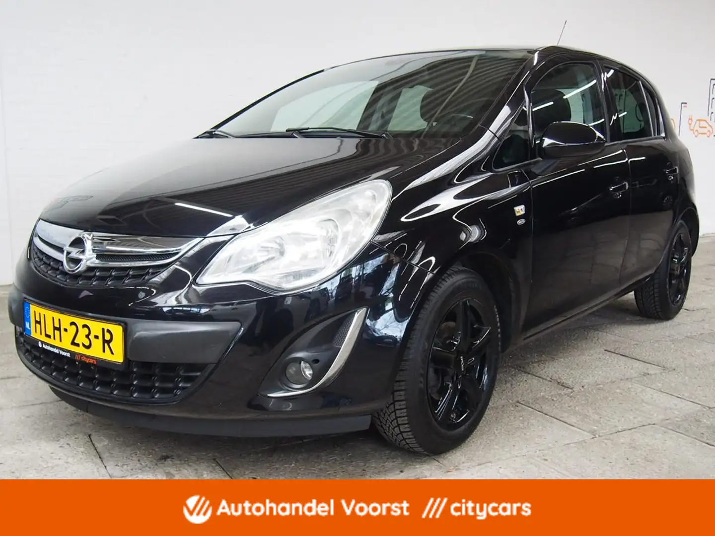 Opel Corsa 1.4 16V (APK:Nieuw) Incl.Garantie Zwart - 1