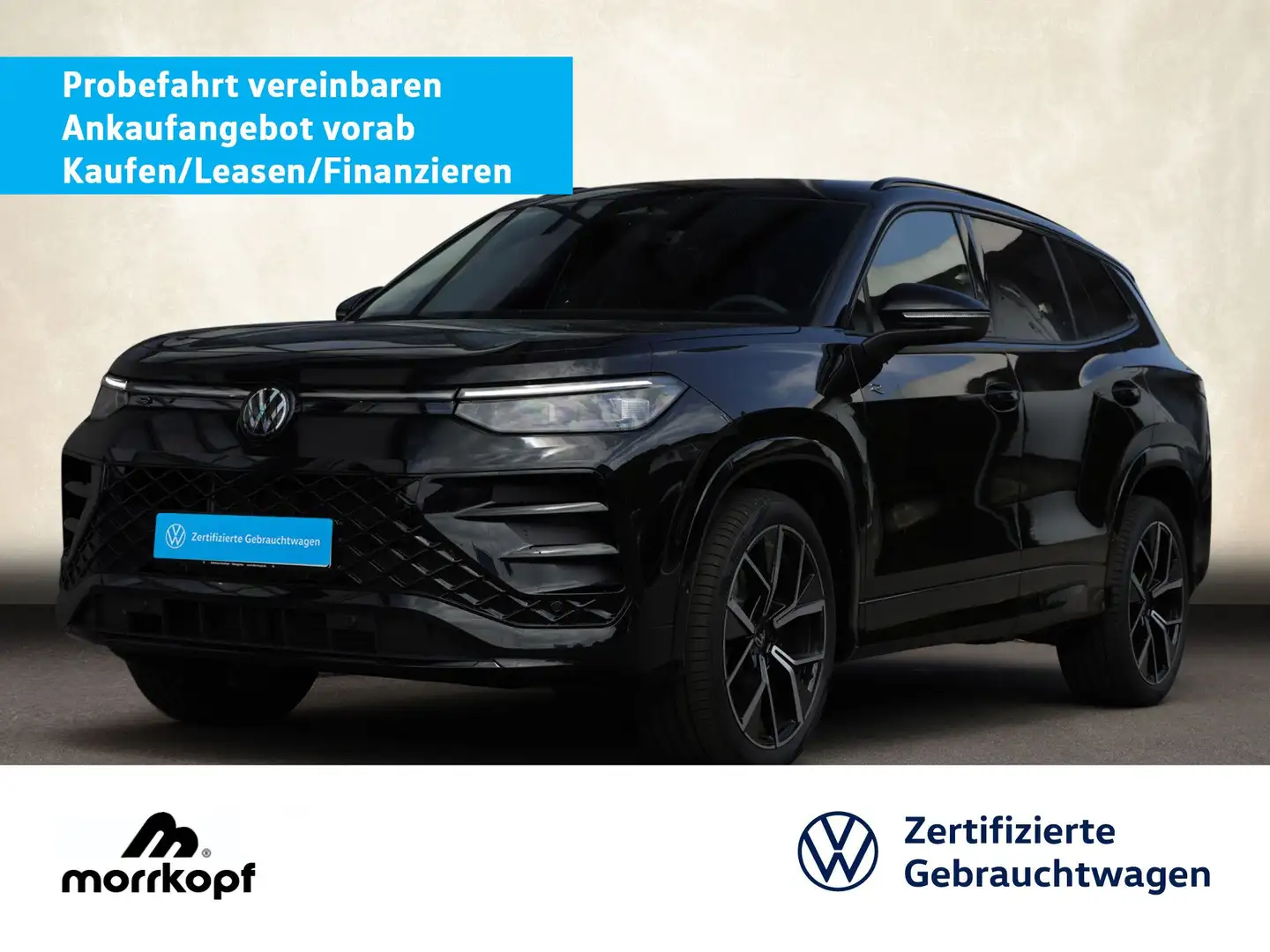 Volkswagen Tayron 2.0TDI DSG R-LINE +AHK+7-SITZER+ Bluetooth Negru - 1