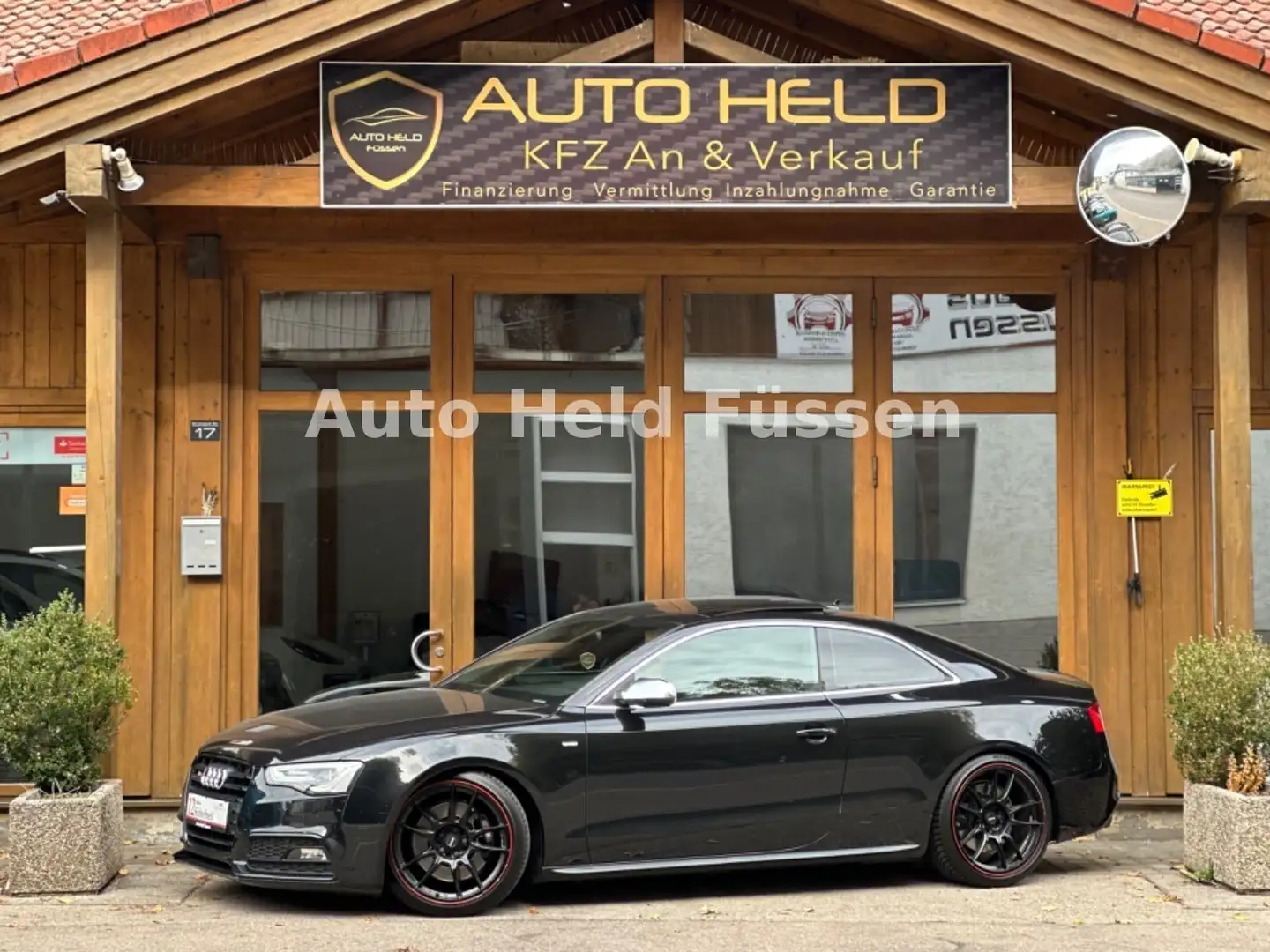 Audi S5 Coupe quattro Aut Pano Kam Nav DriveSel Temp Schwarz - 1