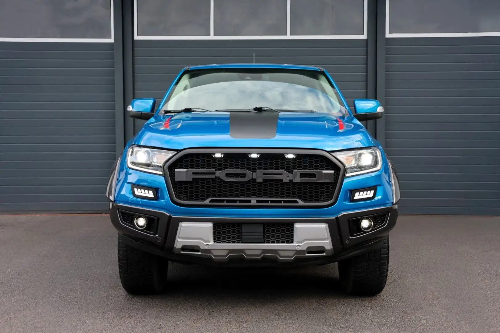 Ford Ranger LARIAT 4x4/ACC/B&O/AHK/LED/SHZ/APPLE/KAM Blauw - 2