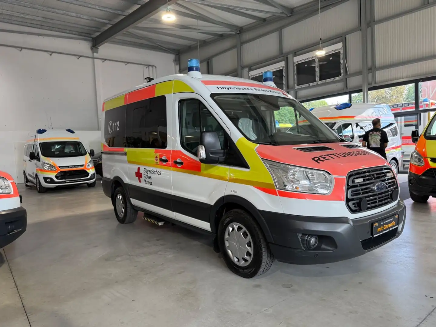 Ford Transit RTW*KTW*KRANKENWAG*AUTOMATIK*LIEGE+STUHL Weiß - 2