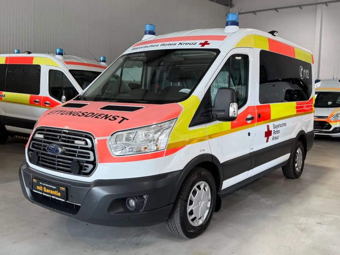 Ford Transit RTW*KTW*KRANKENWAG*AUTOMATIK*LIEGE+STUHL Weiß - 1