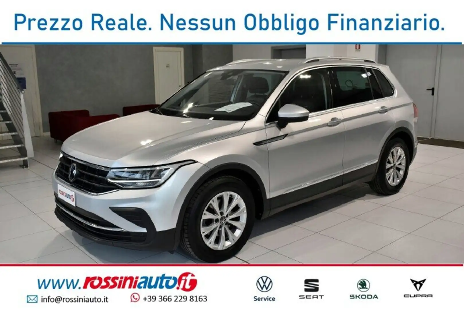 Volkswagen Tiguan 1.5 TSI 150 CV DSG LIFE + TECH PACK Argento - 1