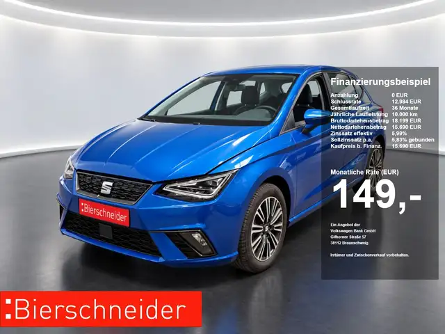 SEAT Ibiza 1.0 TSI 115 PS STYLE LED+SHZ+ALU+KAMERA