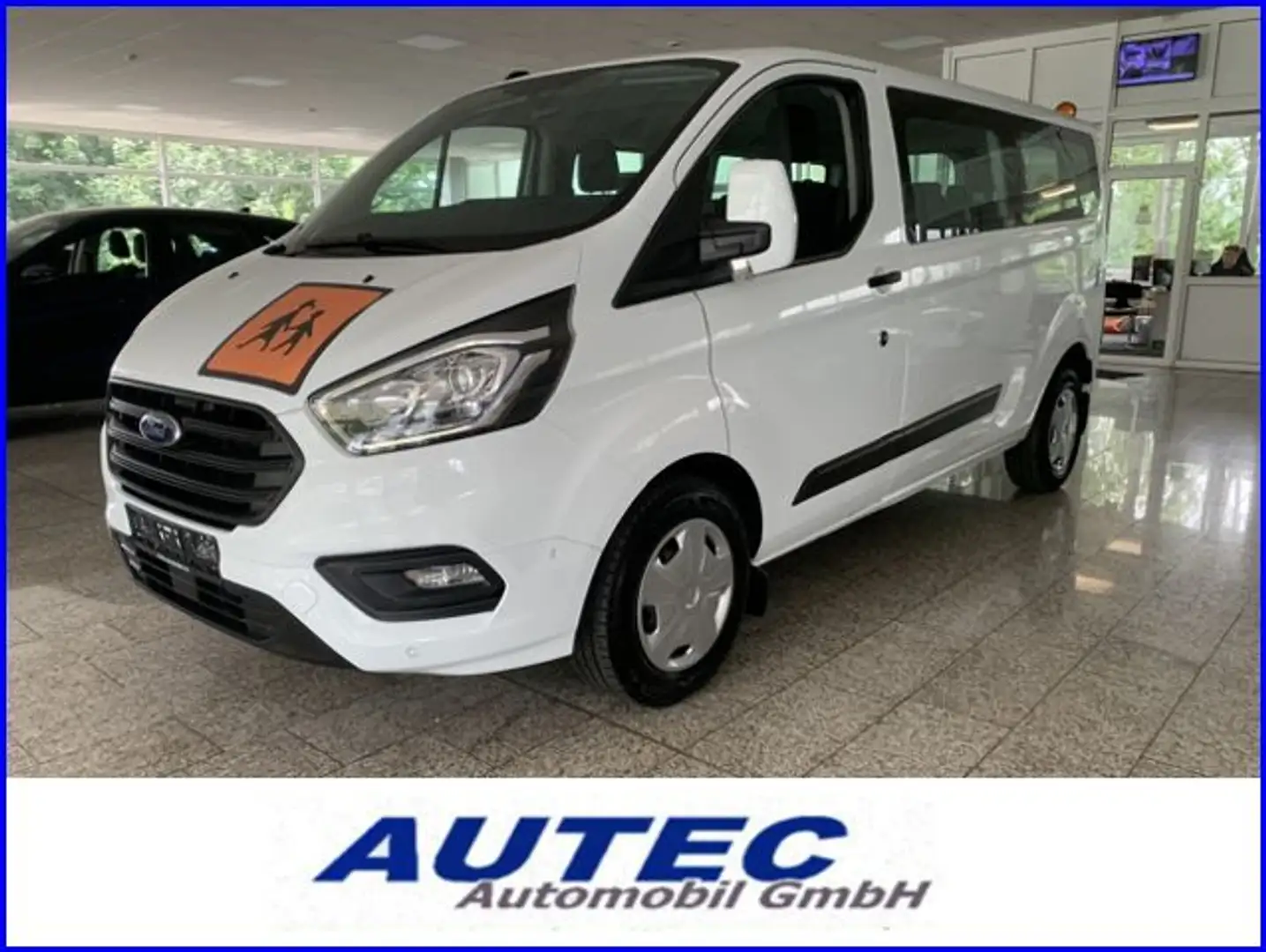Ford Transit Custom Kombi 320 L2 9-SITZER+TEMP+KLIMA Weiß - 1