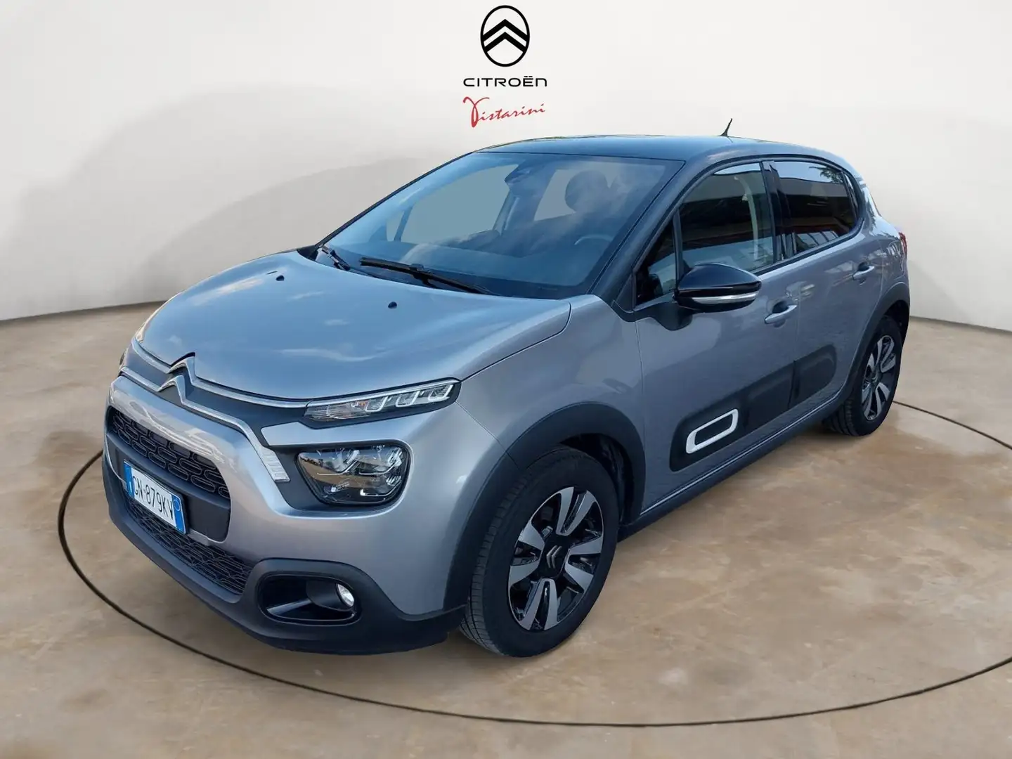 Citroen C3 1.2 83cv E6D SHINE / PARKING + C. LEGA Gris - 1