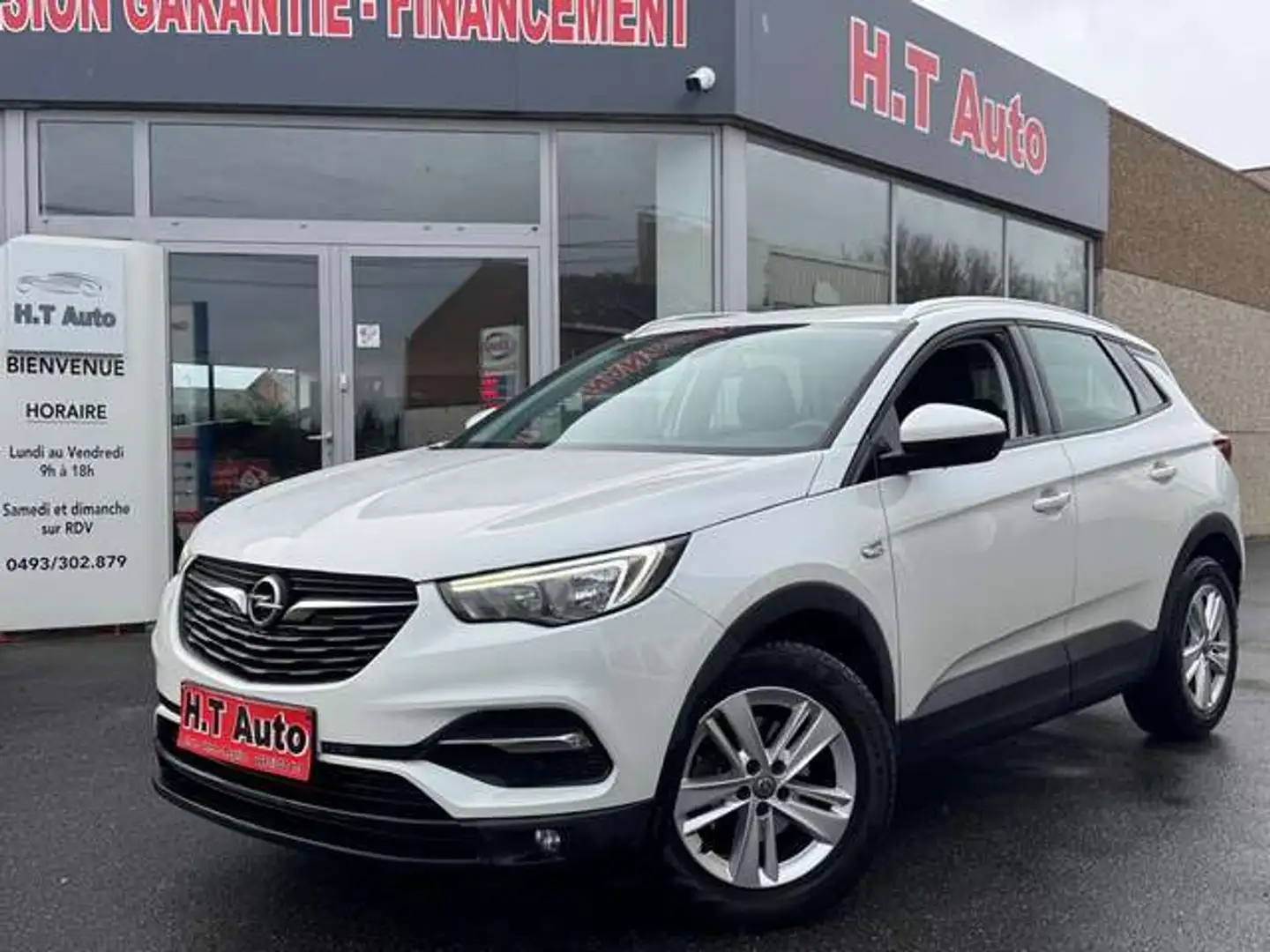 Opel Grandland X 1.2 Turbo ECOTEC/Etat Neuf/Garantie 1 An Weiß - 1