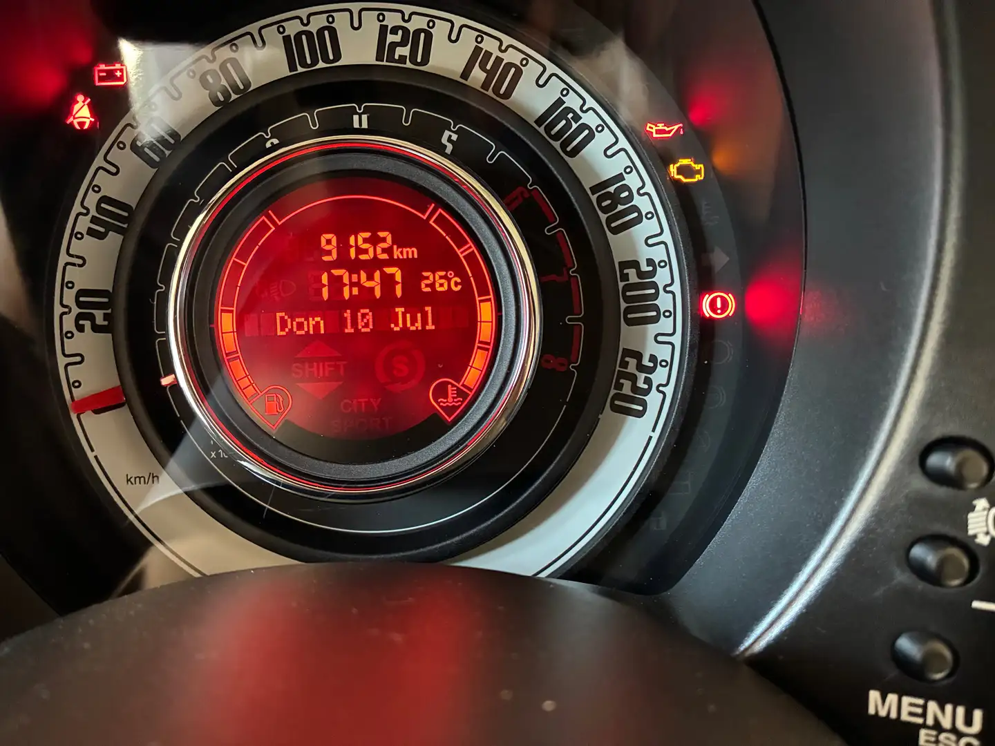 Fiat 500C 500 C 1.2 Start Noir - 2