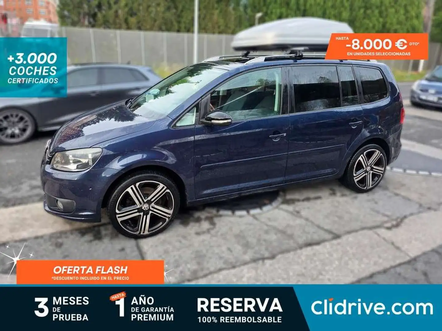 Volkswagen Touran 2.0TDI Sport Azul - 1
