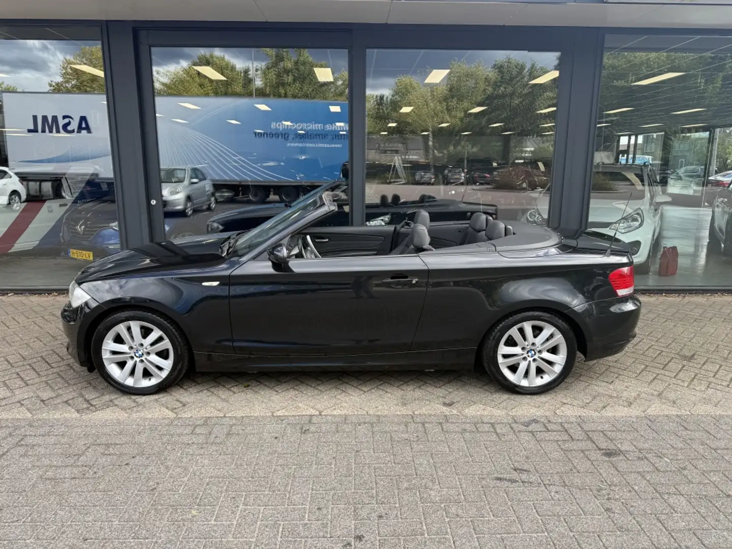 BMW 118 1-serie Cabrio 118i Executive Full Leder Clima/cru Schwarz - 2
