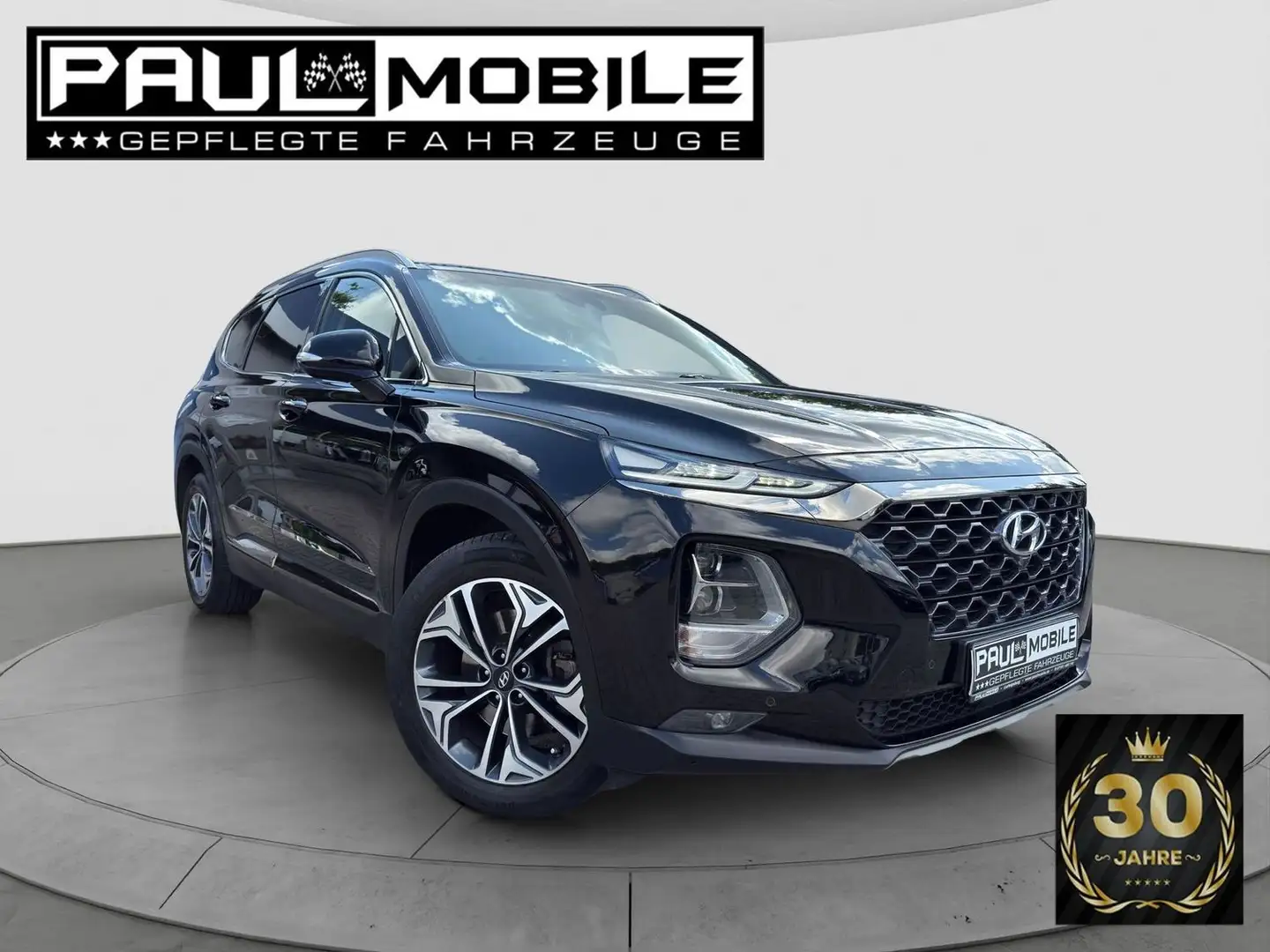 Hyundai SANTA FE Premium Navi ACC HuD Panorama 7 Sitzer Noir - 1